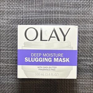 OLAY Deep Moisture Slugging Mask - White and Purple Packaging